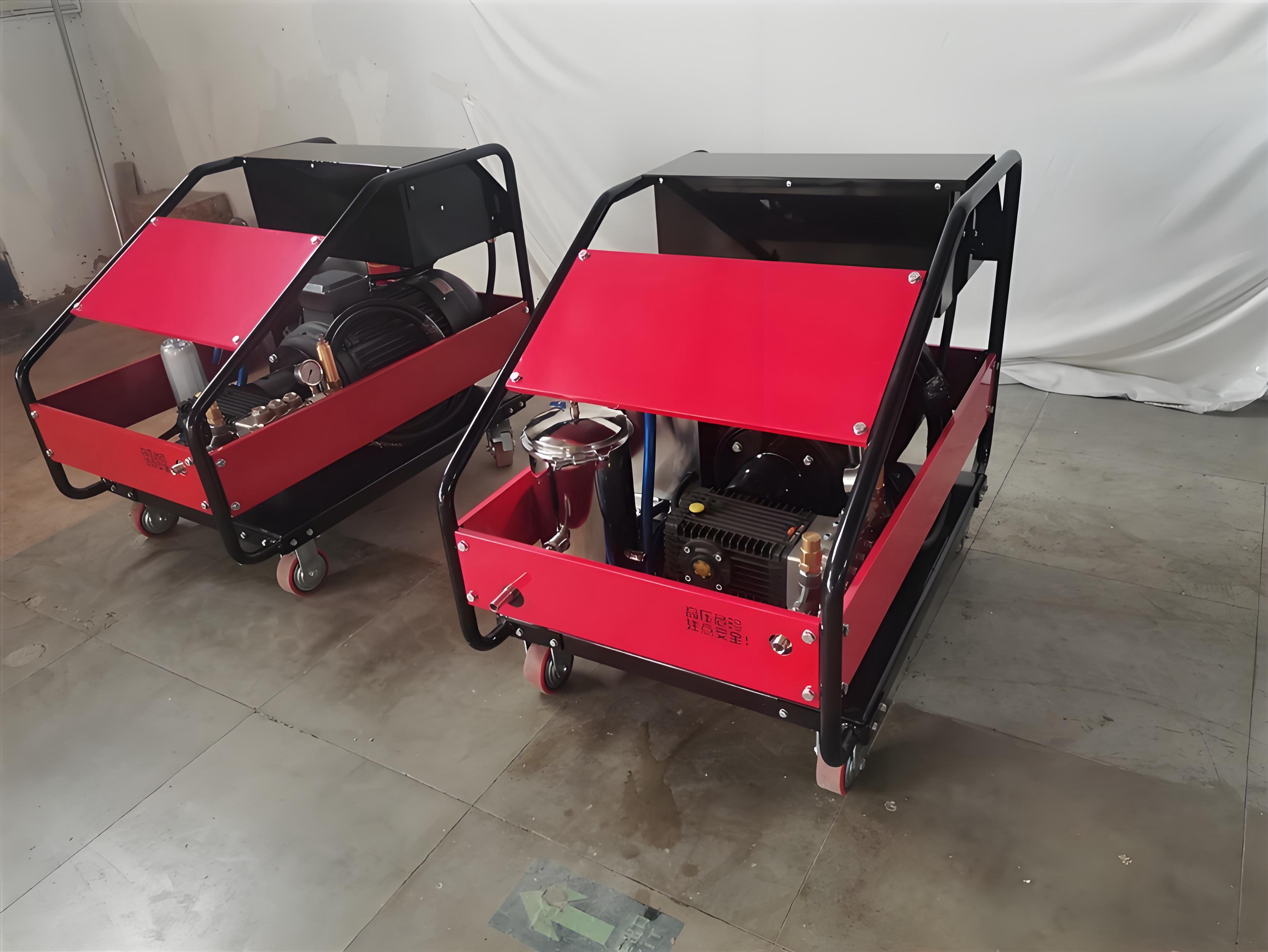 Portable tank washer